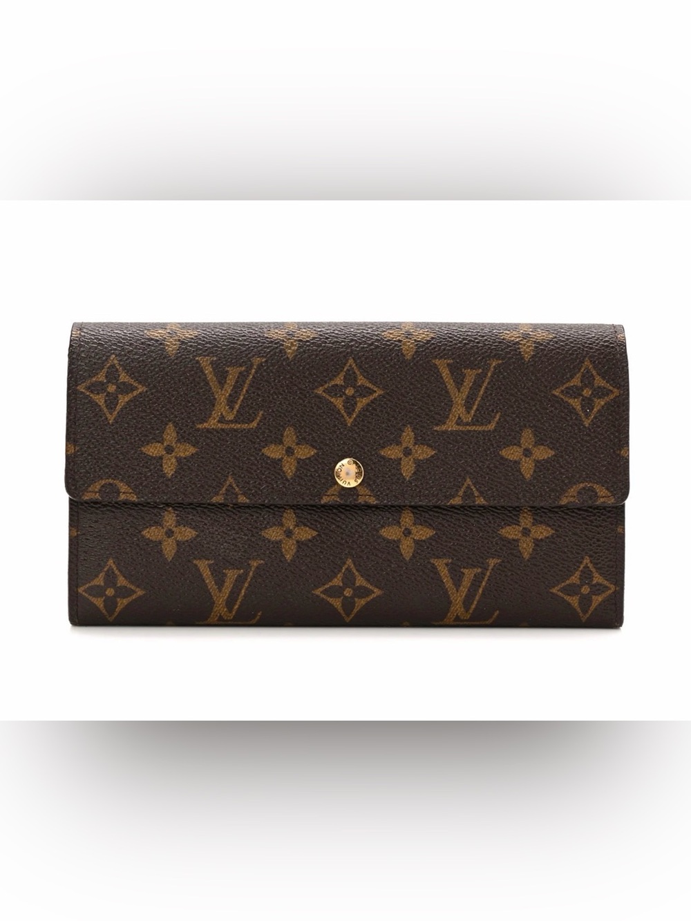 Louis Vuitton Monogram Sarah Canvas Wallet
